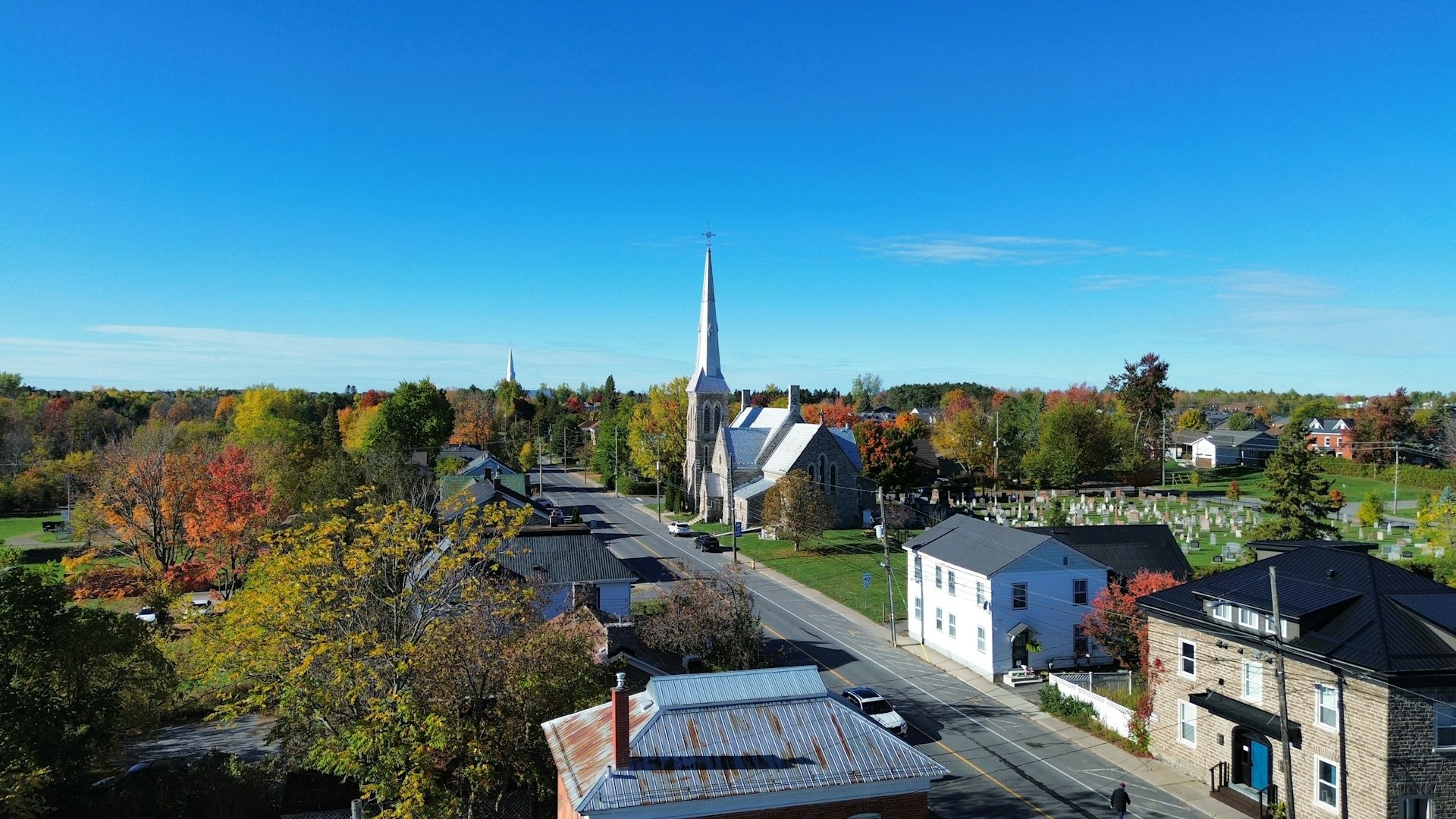 Downtown scene — Autumn